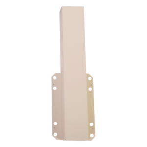 CAME 009-MX-008 – Enganche para mástil de barrera / Acero galvanizado IP54 / Compatible muelles 40-55mm / 24V DC