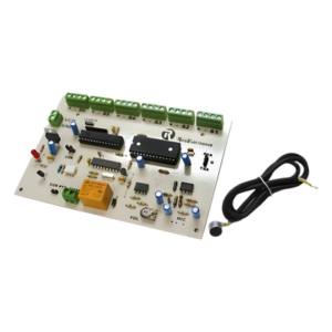 Ruiz Electronics RRA06 – Tarjeta Radio Alert / 6 Zonas / Activación DTMF o Llave de Seguridad / Relevador 5A / Monitoreo Audio 1 Minuto