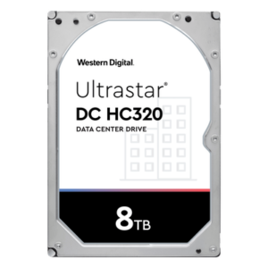 Western Digital (WD) HUS728T8TALE6L4 – Disco Duro Enterprise / 8 TB / 7200 RPM / 3.5 Pulgadas / 550 TB/año Carga / HelioSeal / Data Center y NVR