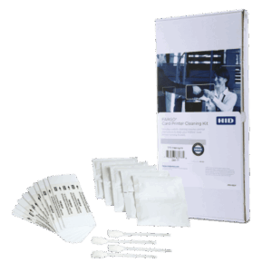 HID 088933 – Kit de Limpieza / 4 Bastoncillos Cabezal / 10 Tarjetas Especializadas / 10 Almohadillas / 3 Tarjetas Alcohol