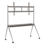 HIKVISION DS-D5ABKY2-M – Soporte de Piso Móvil para Pantallas / 75" y 86" / Carga 100 kg / VESA 400x200 a 600x400 / Estructura Metálica 21.2 kg
