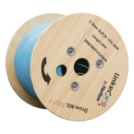 LINKEDPRO BY EPCOM 2MMOM4PVCAQUA – Cable de Fibra Óptica Multimodo OM4 / 50/125 µm / Simplex 2.0 mm / Buffer 0.9 mm / 10 Gigabit Ethernet / 2 km (6561.7 ft) Máximo