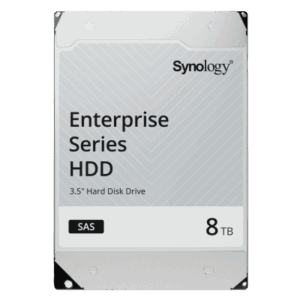 SYNOLOGY HAS5300-8T – Disco Duro SAS de 3,5" Serie Enterprise | Capacidad de 8TB | Interfaz SAS 12 Gb/s | Velocidad de Rotación 7200 RPM | Caché de 256 MB MTBF 2,5 Millones de Horas.