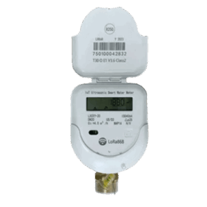 TIMEWAVE LXCXY-20 – Medidor Ultrasónico de Agua LoRaWAN / 3/4 Pulgada / Bidireccional / Válvula Integrada / IP68 / LCD 9 Dígitos