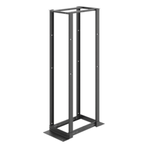 HOFFMAN E4DR19FM45U – Rack Abierto 4 Postes / 45U / 2.13 m (7 ft) / Profundidad Ajustable 450-1050 mm / Aluminio 6063-T6 / Rieles Roscados 12-24
