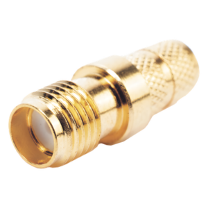EPCOM TITANIUM TT-SM-0023 – Conector RF / SMA Hembra Inverso / Anillo Plegable / Compatibilidad RG-8/X, LMR-240 / Oro/Oro/Teflón