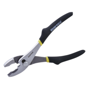 SURTEK SYS-908 – Pinza para Mecánico / 8" / Triple Mordaza Recta y Curva / Acero 1055 Templado / Mango de Vinil