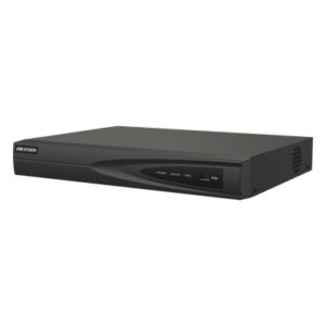 HIKVISION DS-7604NI-Q1/4P(D) – NVR IP / 8 Megapixel (4K) / 4 Canales / 4 Puertos PoE+ / 50 W Total / 1 Bahía HDD / HDMI 4K / PoE Extendido 300 m (984.3 ft)