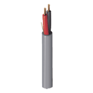 VIAKON 9263/1000 – Cable Multiuso / 2x16 AWG / 305m (1000 pies) / Gris / Seguridad y Control de Acceso