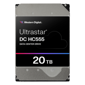Western Digital (WD) WUH722020CLE6L4 – Disco Duro Empresarial / 20 TB / SATA 6Gb/s / 7200 RPM / HelioSeal / 512 MB Buffer / 512e SE