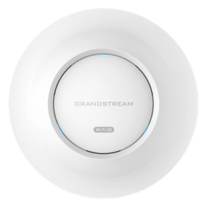 GRANDSTREAM GWN7665 – Punto de Acceso Wi-Fi 6E / Tribanda / Hasta 5.4 Gbps / 384 Clientes Simultáneos / Cobertura 175 m (574.1 ft) / MU-MIMO 2x2:2 OFDMA