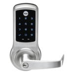 YALE-ASSA ABLOY 84889 – Cerradura Electrónica Autónoma / 500 Usuarios PIN / Grado 1 ANSI/BHMA / Pestillo 70 mm UL 10C / Instalación Cilíndrica 35-45 mm / Z-Wave Compatible