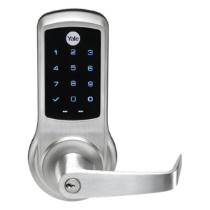 YALE-ASSA ABLOY 84889 – Cerradura Electrónica Autónoma / 500 Usuarios PIN / Grado 1 ANSI/BHMA / Pestillo 70 mm UL 10C / Instalación Cilíndrica 35-45 mm / Z-Wave Compatible