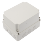 PRECISION PST-1924-1ER – Caja de Derivación IP / 12 Glándulas Recortables / IP55 / Rango Térmico -40 a 120 °C / 190 x 240 x 165 mm (7.5 x 9.4 x 6.5 in) / Protección EMI y Antiestática