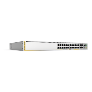 ALLIED TELESIS AT-X530L-28GTX-10 – Switch Capa 3 / 24 x Gigabit / 4 x SFP+ 10G / Stackeable / Doble Fuente / 128 Gbps / 95.2 Mpps