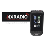 NXRADIO RG360-KIT – Kit Radio PTT / Android 10 Go / IP68 / MIL-STD 810H / Altavoz 105 dB / Batería 3000 mAh / 12 Meses Servicio