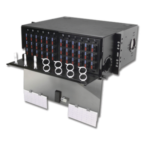 SIEMON RIC3-72-01 – Panel de Conexión de Fibra Óptica (RIC3) Para Rack de 19in, Acepta 12 Placas Quick Pack, Hasta 288 Fibras, 4 UR