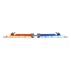 ECCO 39-30021-CM – Luz LED de Advertencia Interior / 144 LED / Rojo-Blanco-Azul-Blanco / 12-24 VDC / Perfil Bajo / Sin Perforación