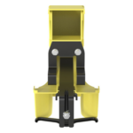 PANDUIT FRSPJ2X2LYL – Accesorio de Bajada para Canaleta / Compatible 4x4, 6x4, 12x4, 24x4 / Reducción a 2x2 / Radio de Curvatura 50.8 mm / Color Amarillo