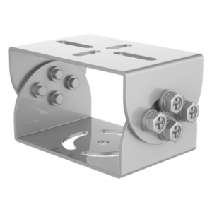 HIKVISION DS-1706ZJ-Y-AC – Articulación Antiexplosión para Montaje en Pared / Acero Inoxidable / 90x55x60 mm (3.54' × 2.17' × 2.36') / Orificio para Cable / Compatible DS-1704ZJ
