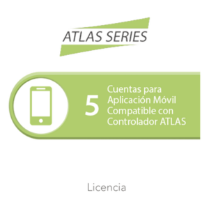 ZKTECO ATLAS-APP5 – Licencia App Móvil / 5 Cuentas Simultáneas / Gestión Remota de Controladores de Acceso / Monitoreo en Tiempo Real / Apertura Remota