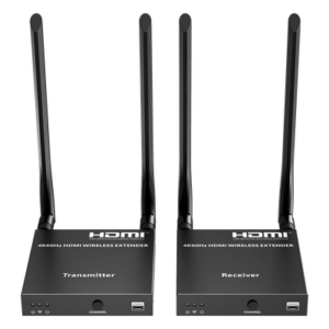 EPCOM TITANIUM TT699V2.0 – Extensor HDMI Inalámbrico / 4K@60Hz / Resolución 4096x2160 / Tecnología ipcolor STREAM / Banda 5G 5.18-5.24 GHz / Alcance 50 m (164 ft) / Conexión 1 a 4 Pantallas