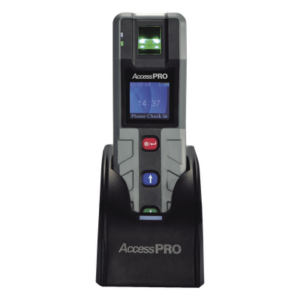 AccessPRO X-PATROL – Kit de Control de Rondas por Huella para Vigilantes, Soporte para 500 Huellas y 30,000 Eventos