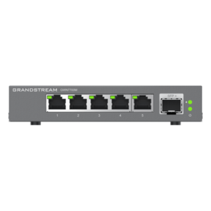 GRANDSTREAM GWN7700M – Switch Multi-Gigabit No Administrable / 5 Puertos RJ45 100/1000/2500Mbps / 1 Puerto SFP+ / 45 Gbps / 4.76 x 3.15 x 1.06 pulgadas
