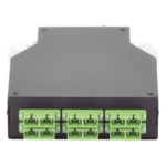 LINKEDPRO BY EPCOM LP-RDSCASM – Distribuidor de Fibra Óptica / Riel DIN / 6 Acopladores SC/APC Dúplex Monomodo / Charola 24 Fusiones / 1.57 x 4.96 x 5.59 in