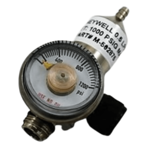 HONEYWELL ANALYTICS M-502875 – Regulador de calibración / Flujo 0.5 L/min / Para cilindro de gas patrón / Cartuchos serie E3Point