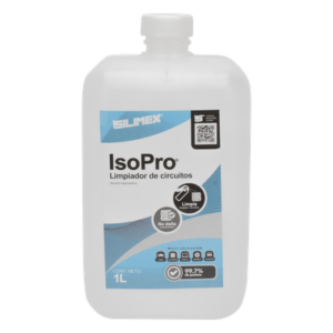 SILIMEX ALCOHOL – Alcohol Isopropílico / Evaporación Rápida / Capa Anti-Polvo / Envase 1000 mL / Aplicación 15-20 cm