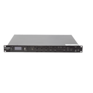 EPCOM PROAUDIO SF-120DTB – Amplificador Mezclador / 120W RMS / Salidas 100V y 4-16Ω / Bluetooth / MP3 / Tuner FM / Montaje Rack 1U