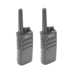 TXPRO TX600DUO – Par de Radios Portátiles Analógicos / UHF 400-470 MHz / 5W / 16 Canales / Scrambler / CTCSS/DCS / VOX y Scan