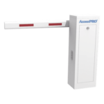 ACCESSPRO KT-XBF-4ML – Kit de Barrera Vehicular Izquierda / Brazo 4 m (13.1 ft) / Tiempo Apertura 3 s / 2400 Ciclos Diarios / 127 VAC / 150 Nm