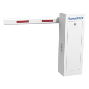 ACCESSPRO KT-XBF-4ML – Kit de Barrera Vehicular Izquierda / Brazo 4 m (13.1 ft) / Tiempo Apertura 3 s / 2400 Ciclos Diarios / 127 VAC / 150 Nm