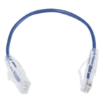 LINKEDPRO BY EPCOM LP-UT6-020-BU28 – Cable de Parcheo Slim UTP Cat6 / 20 cm (0.66 pies) / 28 AWG / Azul / 1 Gbps