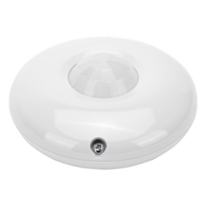 HIKVISION DS-PDCL12-EG2-WB – Sensor PIR de Techo / Detección 360° / Alcance 12 m (39.4 ft) / Inalámbrico / Interior / Óptica 3D