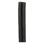 PANDUIT CLT100F-C20 – Tubo Corrugado Abierto / Diámetro Interno 23.2 mm / Longitud 30.5 m (100 ft) / Polietileno Negro / UL 94 HB / Interior