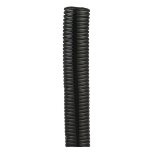 PANDUIT CLT100F-C20 – Tubo Corrugado Abierto / Diámetro Interno 23.2 mm / Longitud 30.5 m (100 ft) / Polietileno Negro / UL 94 HB / Interior