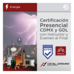 SYSCOM EXPERT-TG2 – Certificación Presencial / Tierras Físicas y Pararrayos / 14 Horas / Validez Oficial STPS / Incluye Material y Alimentación