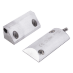 SFIRE SF-3014-C – Contacto Magnético de Piso / Salida Dual NC/NA / GAP 65 mm (2.5 in) / Cubierta de Aluminio / Cable Blindado 55 cm / Certificación UL & CE