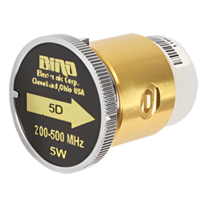 BIRD TECHNOLOGIES 5D – Elemento Insertable para Wattmetro / 5 W / 200-500 MHz / 7/8" / Compatible Bird 43