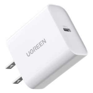 UGREEN 60449B – Cargador USB-C / 20W / PD 3.0 / QC 4.0+ / PPS / BC1.2 / Diseño Compacto
