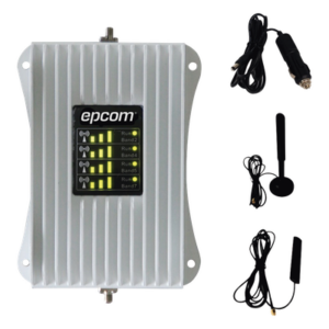 EPCOM EP-AM23-4G – KIT de Amplificador de Señal Celular Para Vehículo/ Soporta y Mejora la Señal Celular 4.5G, 4G LTE/ Múltiples Operadores, usuarios y dispositivos/ Ideal para Vehículo tipo Camioneta, Pick up o Sedán.