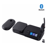 YEALINK BH71-WORKSTATION-PRO-USB-C/A – Auricular Bluetooth Mono / Cancelación de Ruido 4 Micrófonos / Autonomía 30 h / Pantalla Táctil 3" / Hub USB / Carga Inalámbrica Qi 15W