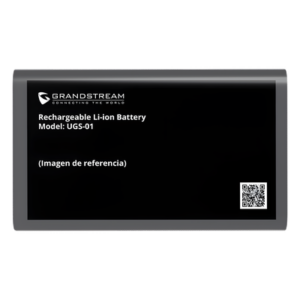 GRANDSTREAM UGS-01 – Batería de Iones de Litio / 1500 mAh / 3.8 V / Protección PCM / Material Ignífugo 94-V0 / Compatible con Terminales IP y Videoconferencia