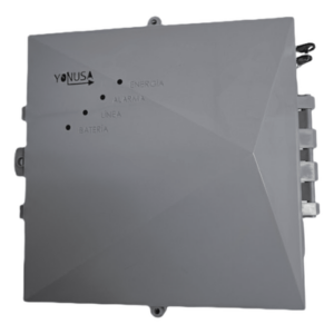 YONUSA SYS12000/127AFV3 – Energizador Perimetral / 10,000 Volts / 10,000 m (32,808 ft) Lineales / Alimentación AC 127-220V o Solar / Control Remoto RF 433 MHz / Respaldo Batería 5 Días