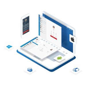 YEASTAR YEACLOUD5EXT – PBX Cloud / 5 Extensiones Enterprise / 5 Llamadas Simultáneas / VoIP HD / 500 Min Grabación / App Móvil y Web / CRM Integrado