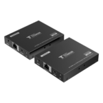 EPCOM TITANIUM TT-672PRO – Extensor HDMI / 4K@60 Hz / 70 m (229.7 ft) / Cero Latencia / Sin Compresión / PoC / Audio 3.5 mm / Control IR Bidireccional