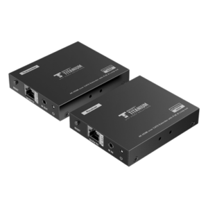 EPCOM TITANIUM TT-672PRO – Extensor HDMI / 4K@60 Hz / 70 m (229.7 ft) / Cero Latencia / Sin Compresión / PoC / Audio 3.5 mm / Control IR Bidireccional